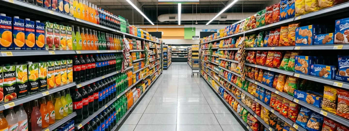 Supermercado — fondo blog